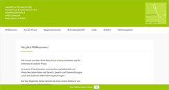 Desktop Screenshot of logopaedie-herrngarten.de