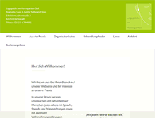 Tablet Screenshot of logopaedie-herrngarten.de